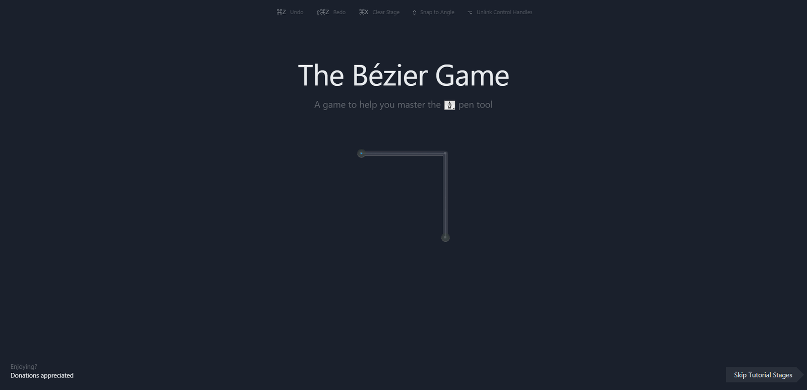 Bezier game preview